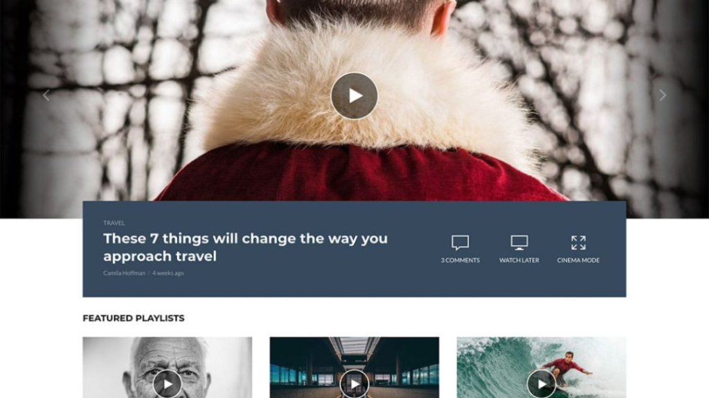 vlog wordpress theme