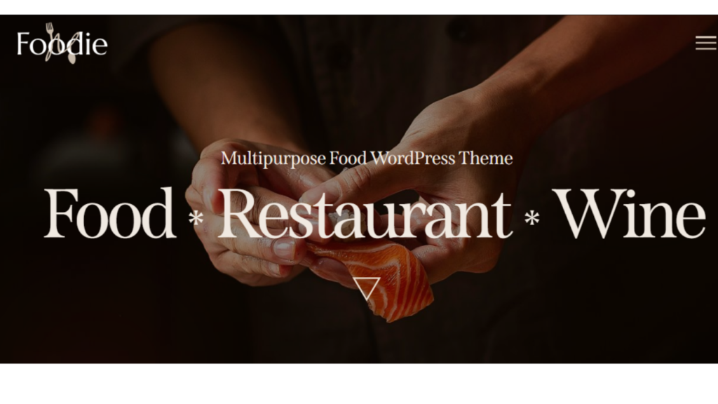 Foodie pro wordpress theme