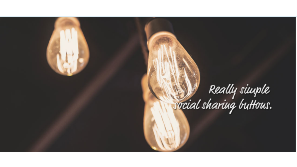 scriptless social share plugin for wordpress
