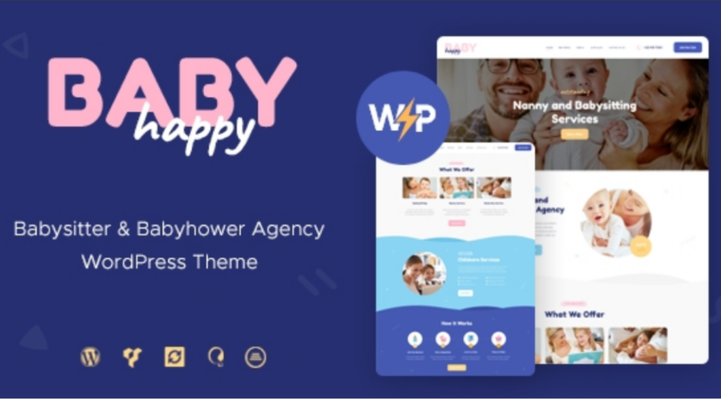 Happy baby wordpress theme