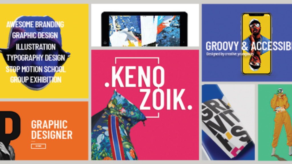 Kenozoik - Vibrant Portfolio Theme