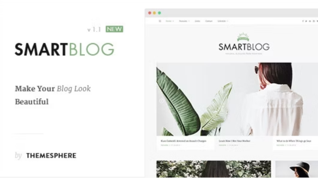 Smart Travel blog wordpress theme