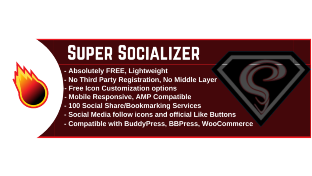 super socializer social share plugin for wordpress