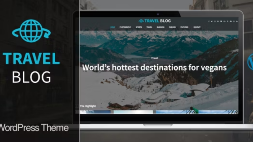 travel blog wordpress theme