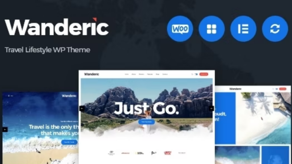 Wanderic wordpress theme