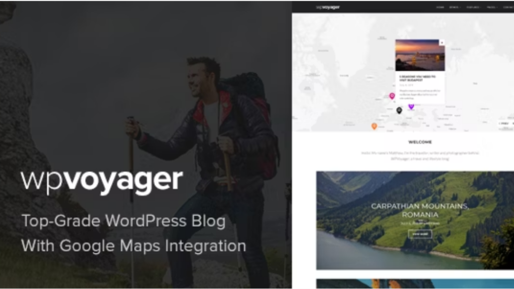 WPVoyager wordpress theme